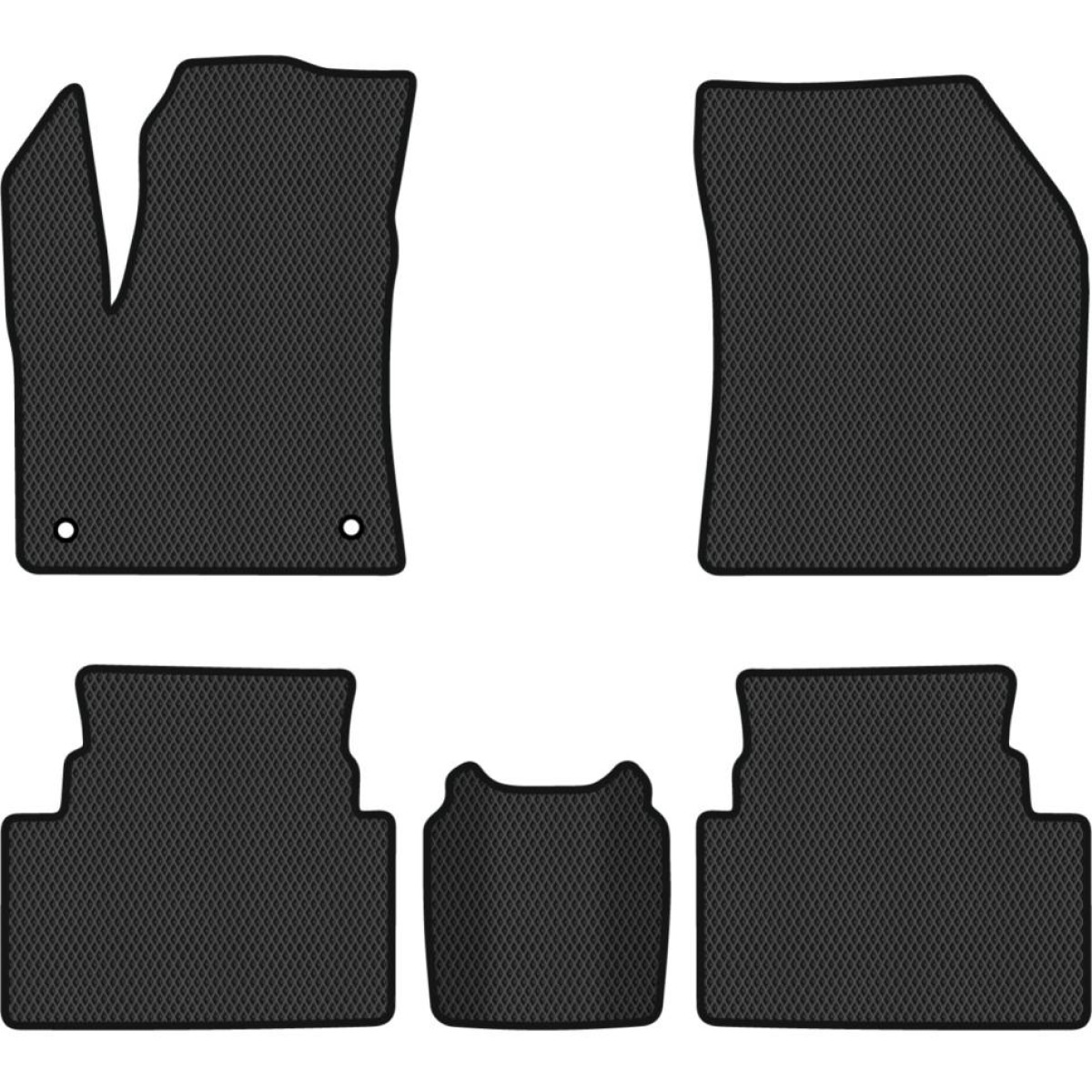 Polimeriniai EVA kilimėliai Citroen C5 Aircross nuo 2018m.