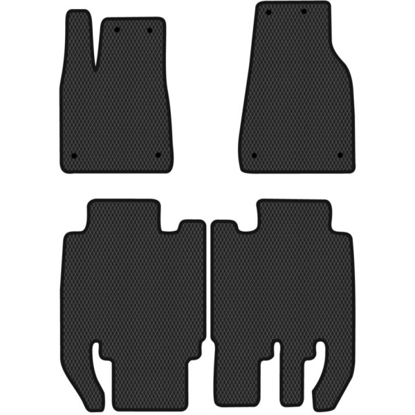 Polimeriniai EVA kilimėliai Tesla Model X 5 vietų nuo 2015m.