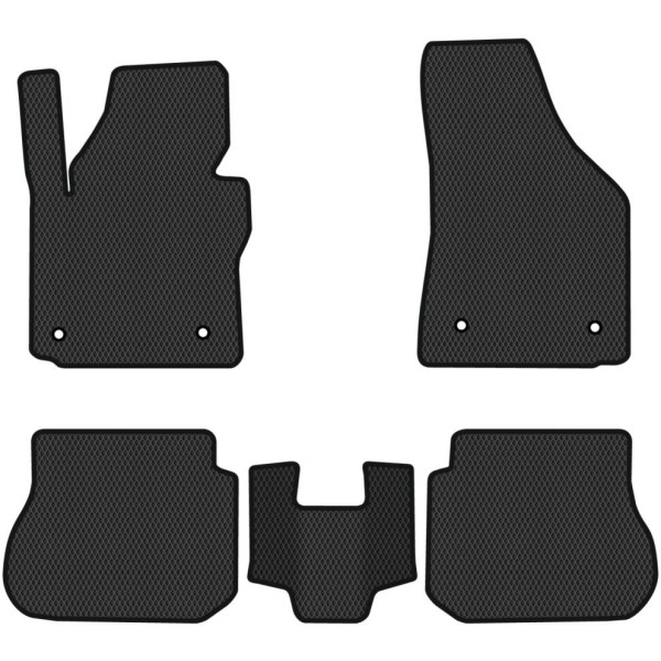 Polimeriniai EVA kilimėliai Volkswagen Caddy 5 vietų 2004-2020m.