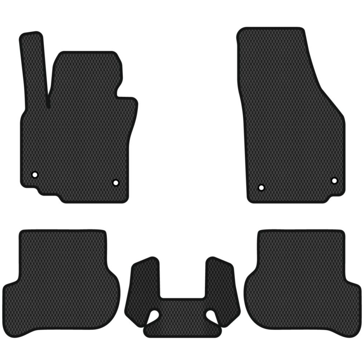 Polimeriniai EVA kilimėliai Volkswagen Golf V Plus Facelift 2008-2014m.