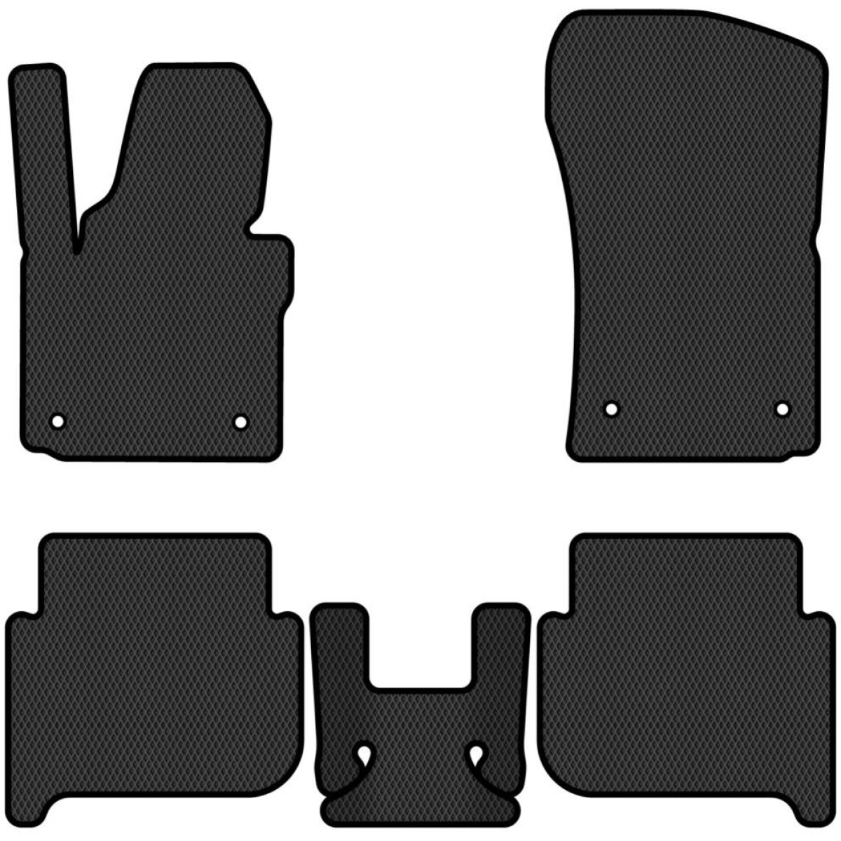 Polimeriniai EVA kilimėliai Volkswagen Touran II 2010-2015m.