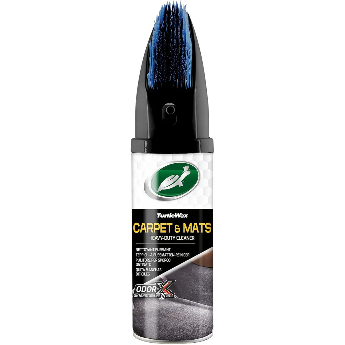 TURTLE WAX Power Out Carpets&Mats + Odor-X, kilimėlių ir užtiesalų valiklis su kvapo blokavimo technologija, 400 ml TURTLE WAX Power Out Carpets&Mats + Odor-X, kilimėlių ir užtiesalų valiklis su kvapo blokavimo technologija, 400 ml